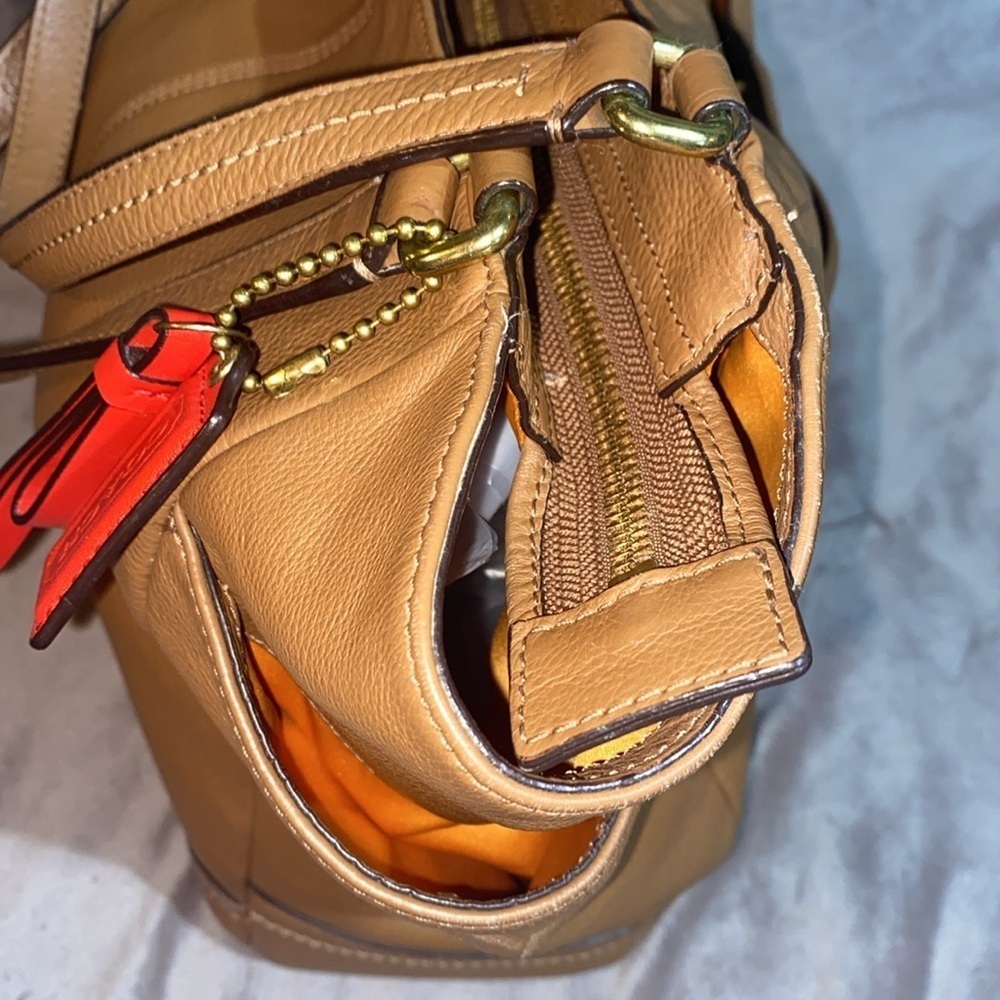 Coach Park Leather North South Tote - Picture 8 of 15